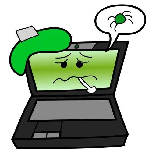 Sticker «Laptop geek-10»