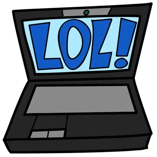 Sticker «Laptop geek-7»