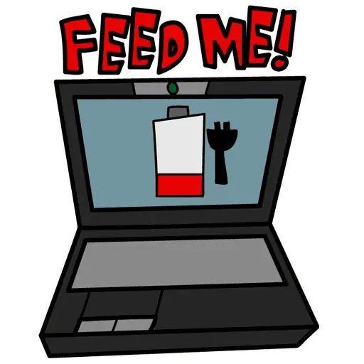 Sticker «Laptop geek-8»