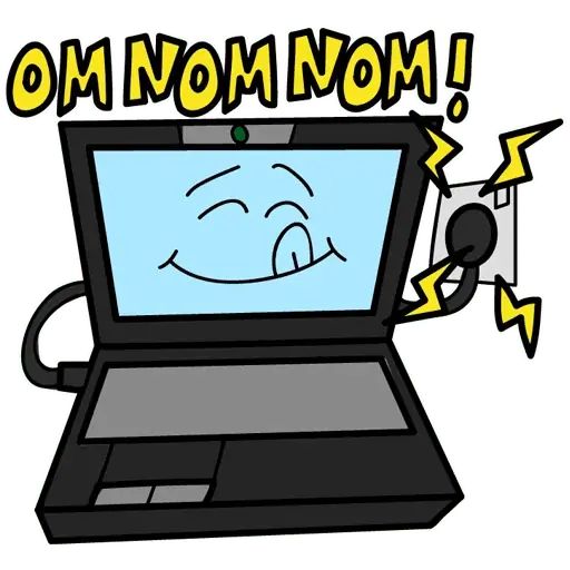 Sticker «Laptop geek-9»
