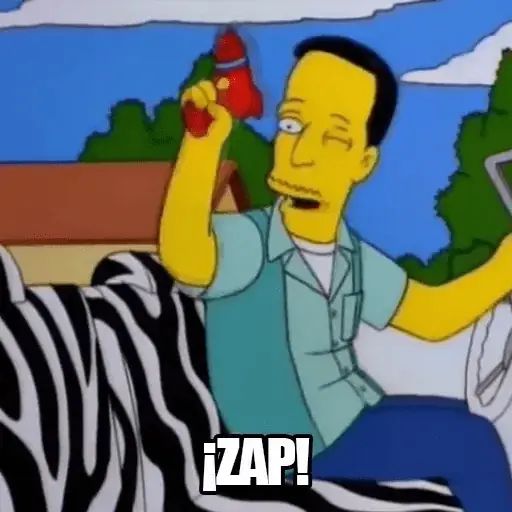 Sticker «Simpson-4»