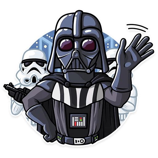 Sticker «Darth Vader-6»