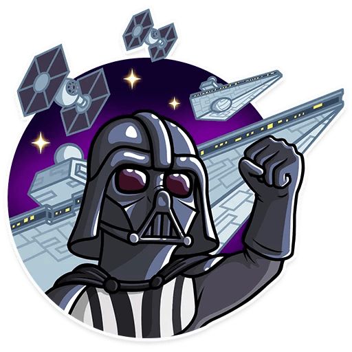 Sticker «Darth Vader-8»