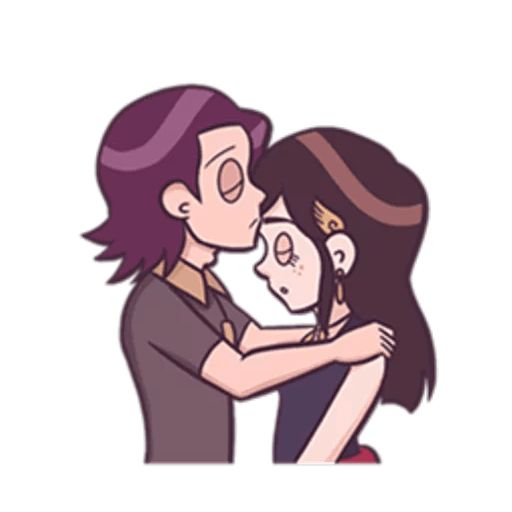 Sticker «Young & Cool Couple-3»