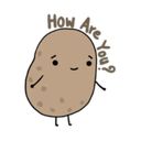 Pack de stickers «Life Is Potato»