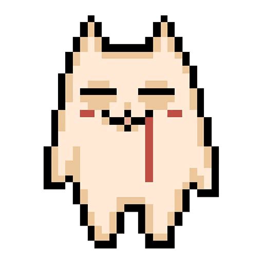 Sticker «Pixel Cat-11»