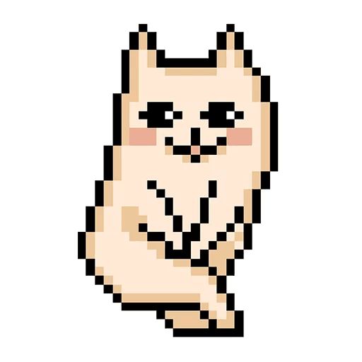 Sticker «Pixel Cat-2»