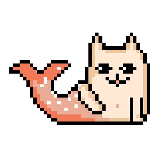 Sticker «Pixel Cat-5»