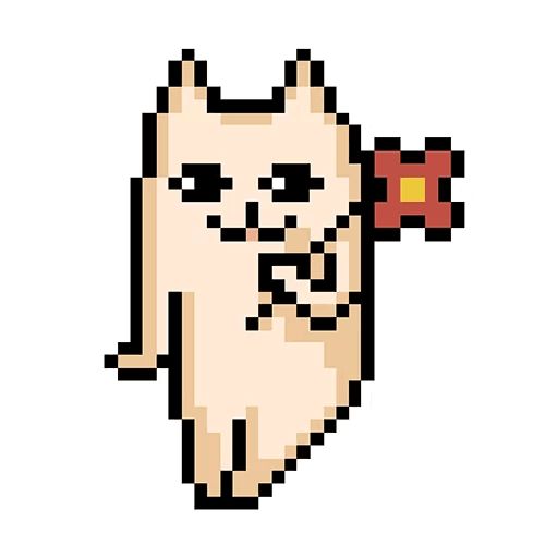 Sticker «Pixel Cat-6»