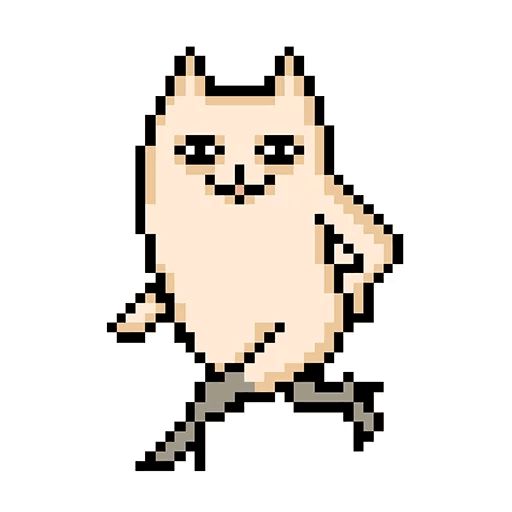 Sticker «Pixel Cat-7»