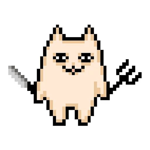 Sticker «Pixel Cat-9»