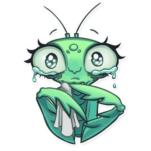 Sticker «Eva the Mantis-5»