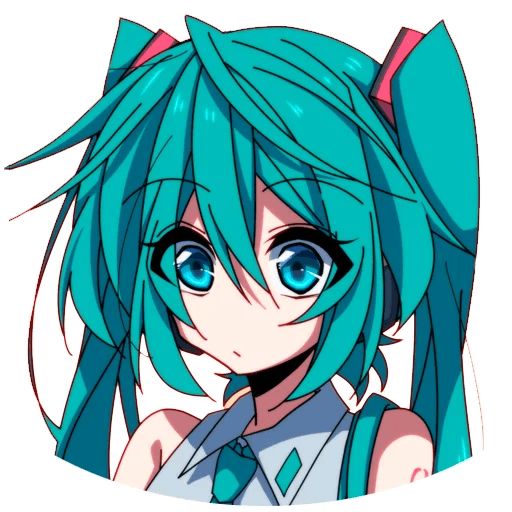 Sticker «Miku-1»