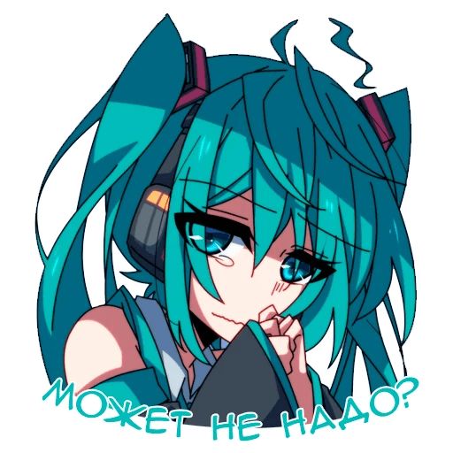 Sticker «Miku-10»