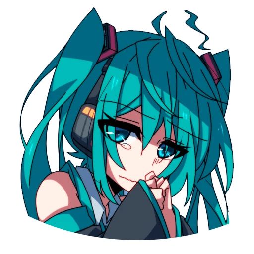 Sticker «Miku-2»