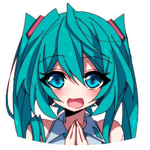 Sticker «Miku-3»