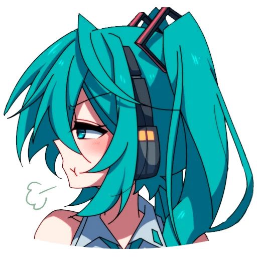 Sticker «Miku-4»