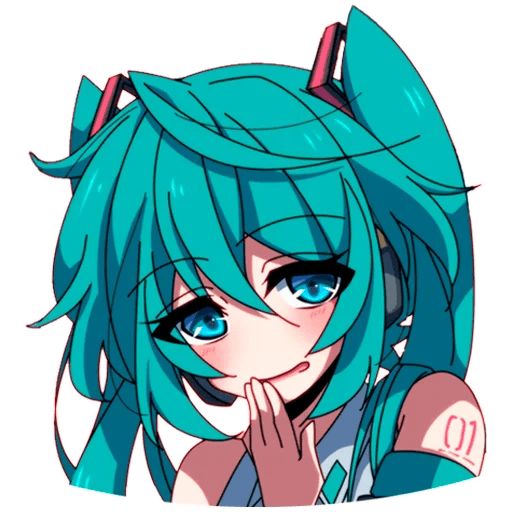 Sticker «Miku-5»