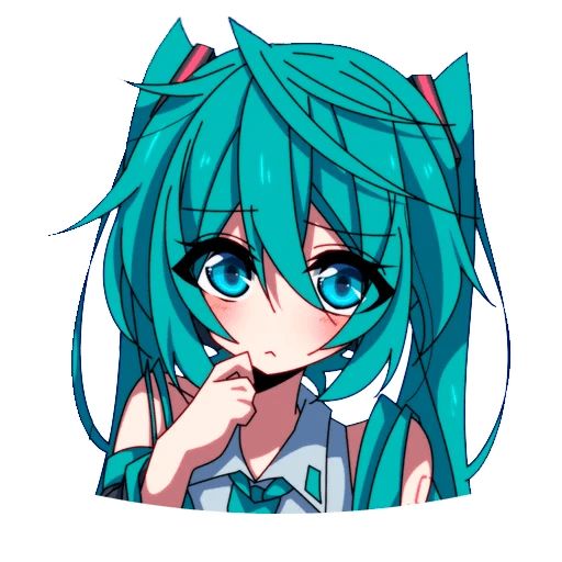 Sticker «Miku-6»