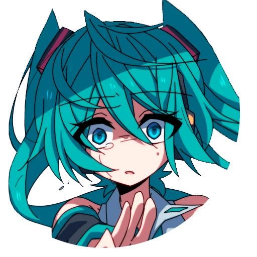 Sticker «Miku-8»