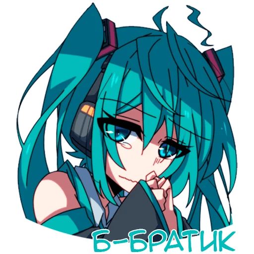 Sticker «Miku-9»