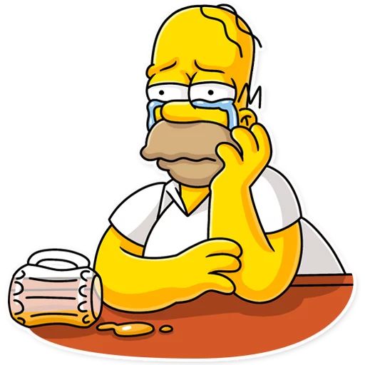 Sticker «Homer Simpson-11»