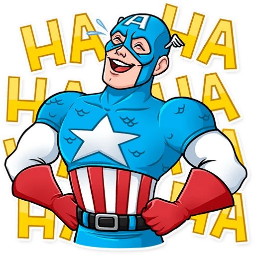 Sticker «Captain America-1»