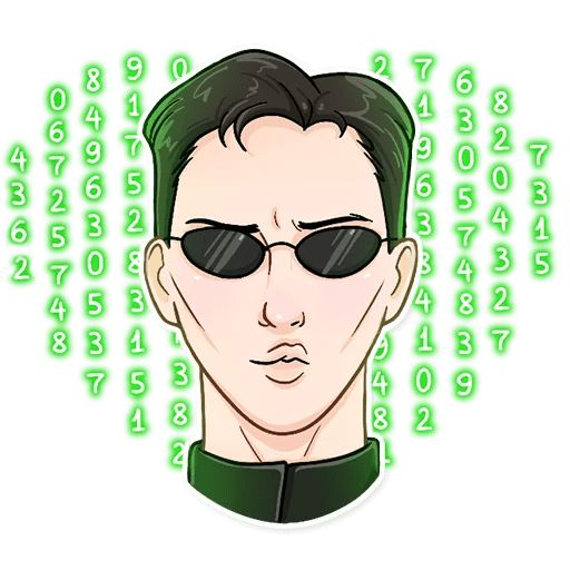 Sticker «The Matrix-8»
