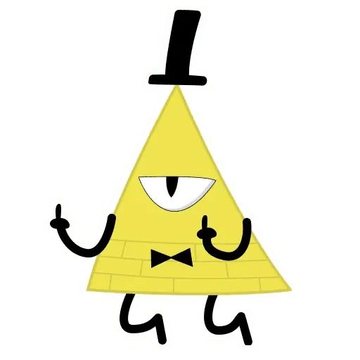 Sticker «Bill Cipher-1»