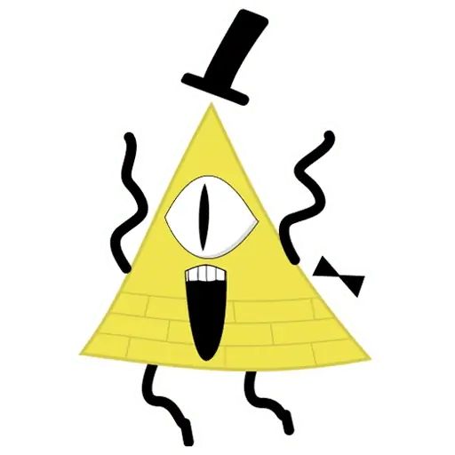 Sticker «Bill Cipher-5»