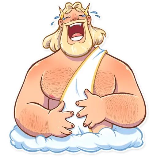 Sticker «Mighty Zeus-1»