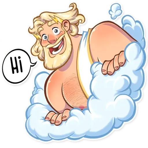 Sticker «Mighty Zeus-5»