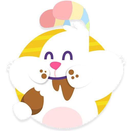 Sticker «Easter Bunny-5»