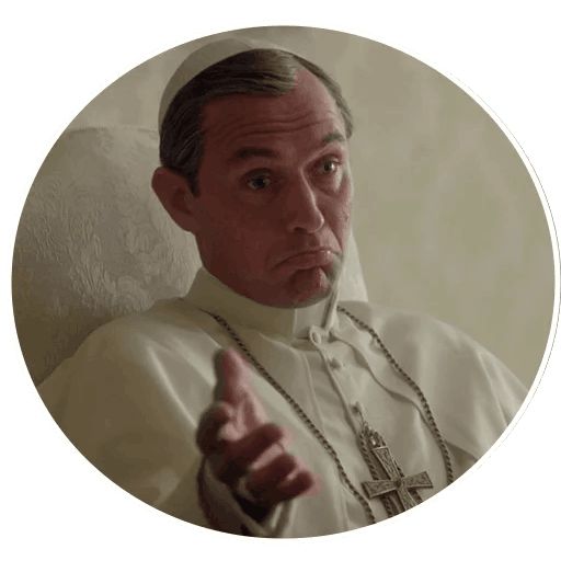 Sticker «The young Pope-2»