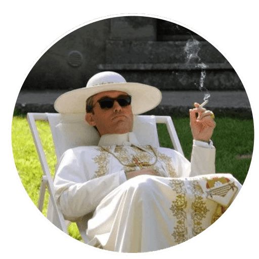 Sticker «The young Pope-3»