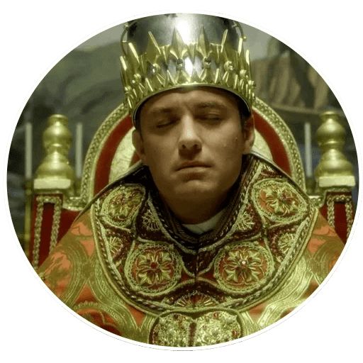 Sticker «The young Pope-5»