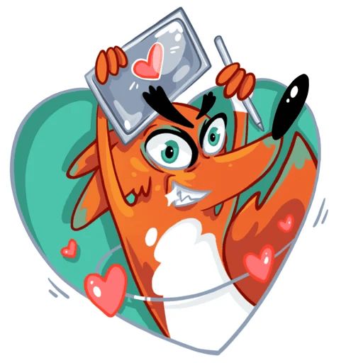 Sticker «Foxy-11»