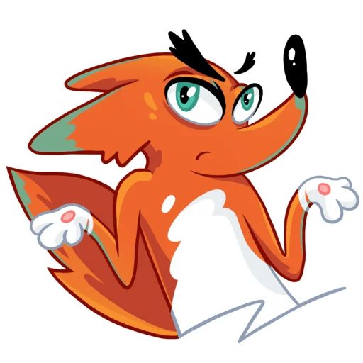 Sticker «Foxy-3»