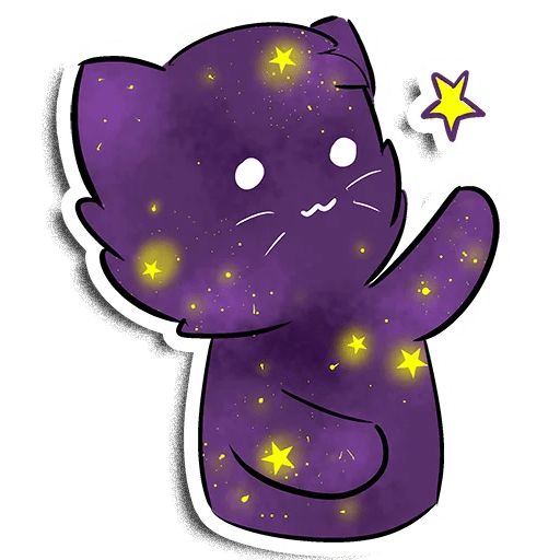 Sticker «Space Kittens-4»