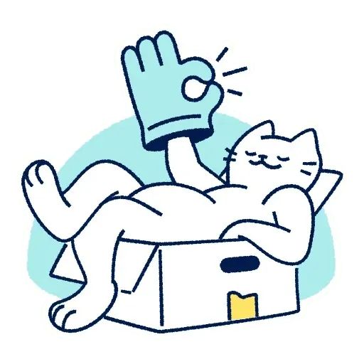 Sticker «Cat Maks-11»