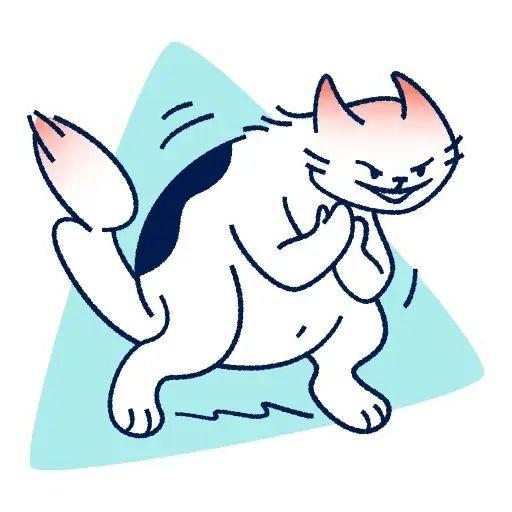 Sticker «Cat Maks-12»