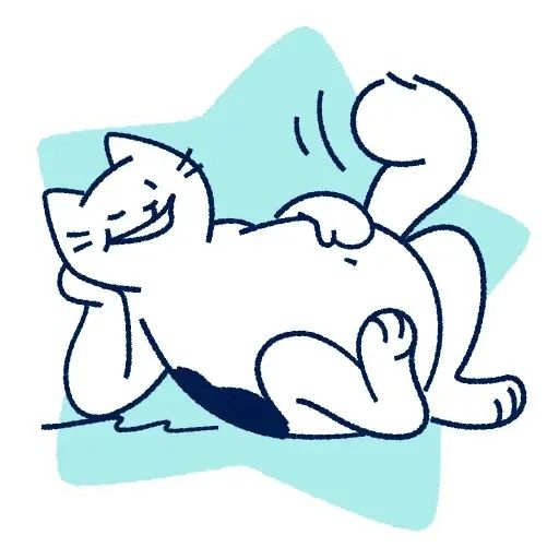 Sticker «Cat Maks-5»