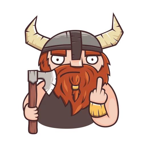 Sticker «Vikings-7»