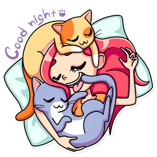 Sticker «Mia Catlady-9»