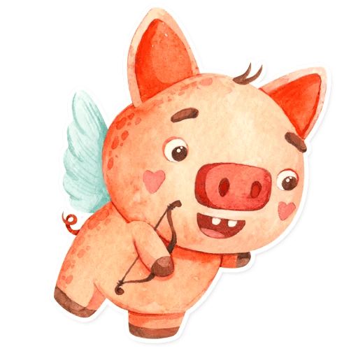 Sticker «Piggy Fil-11»