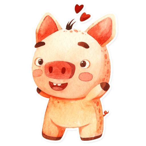 Sticker «Piggy Fil-4»