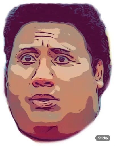 Sticker «Dwayne Johnson-7»