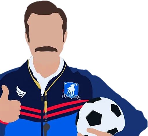 Sticker «Ted Lasso-11»