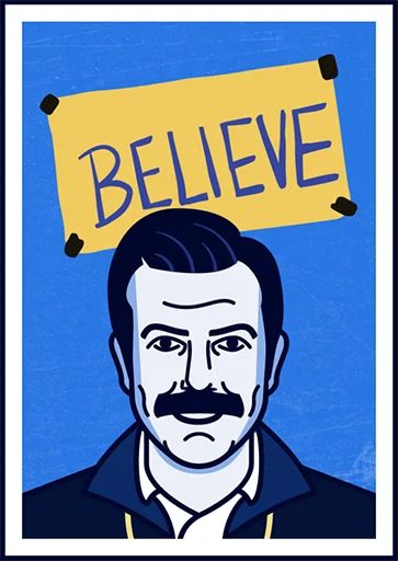 Sticker «Ted Lasso-12»