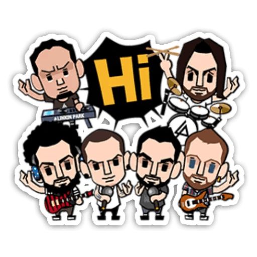 Sticker «Linkin Park-1»